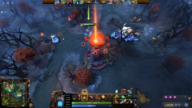 1 СЛОТ РАПИРА? СНАЙПЕР ОТСТРЕЛ ХЕЙТЕРОВ!🔥7.37 SNIPER DOTA 2