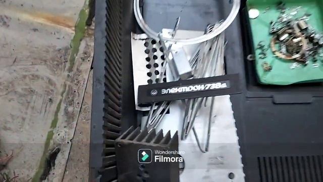 Телевизор Электрон 738Д. Что можно взять с разборки смотреть онлайн