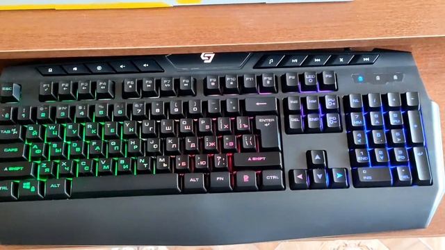 Клавиатура проводная Aceline GS Hellfire GK-110 смотреть онлайн