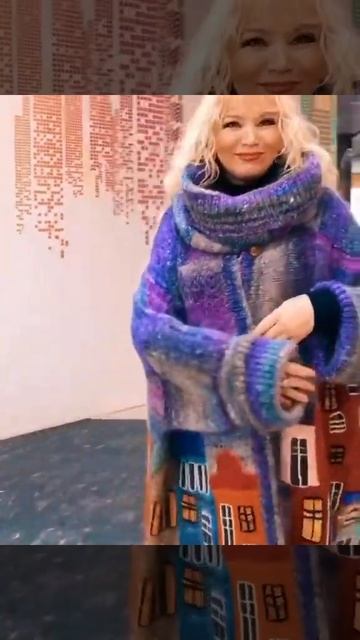 Дизайнерское пальто ручной работы ГДЕ-ТО НА ВОСТОКЕ