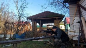 huglu effecto Zeon, пристрелка оптики, тест пуль барракуда, Кви