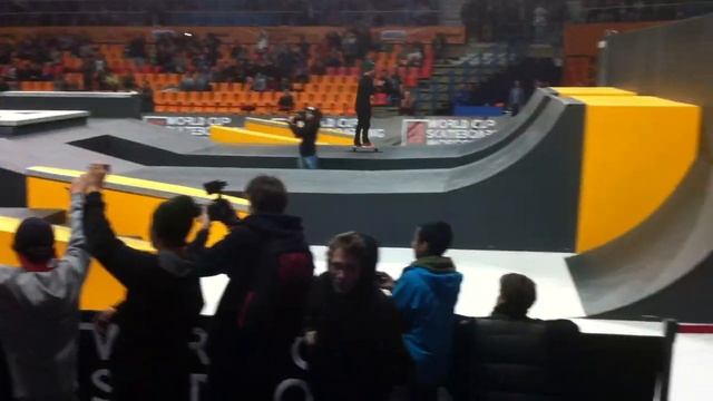 Егор Голубев flip на World Cup skateboarding