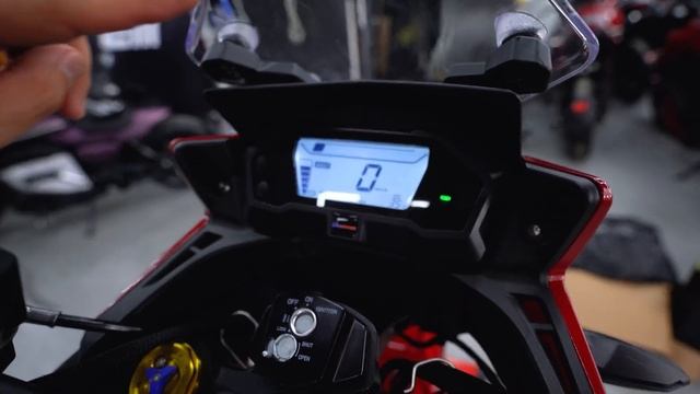 Распаковка Бюджетного Электромотоцикла из Китая + Тес