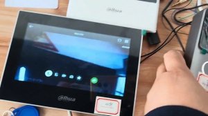 DHI-KTW02 Комплект видеодомофонов с Wi-Fi VTO2311R-WP Дверная ста?