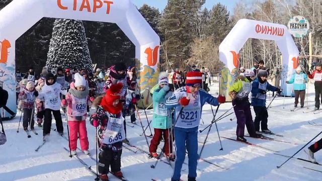 2023-02-13 Лыжня России 2023 в Сосновоборске смотреть онлайн