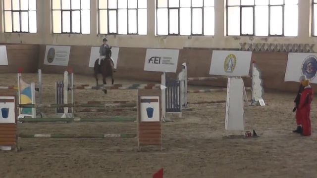 Турисбекова Нурила и Джорни, 120 см, Чемпионат РК 2022, День 2, Алматы, 20-03-2022 смотреть онлайн