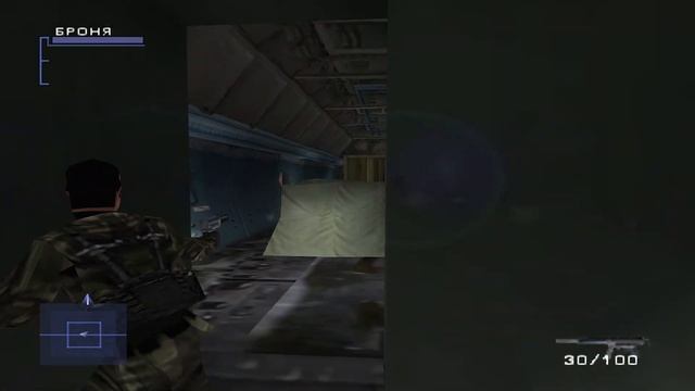 Syphon Filter 3 [PS1] (2001) Миссия 3 - Транспортный самолет С-5 Гэл? смотреть онлайн