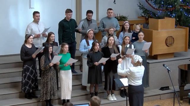 Нас не разделит океан | Пение хора | г. Прага | ЕХБ