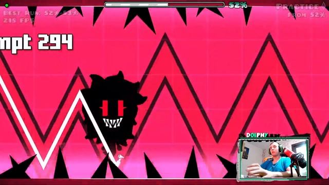 Играю в ВАШИ УРОВНИ в Geometry Dash [req=100р] смотреть онлайн