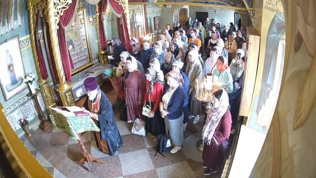 Молебен разным святым. Свято-Троицкий Александра Свир смотреть онлайн