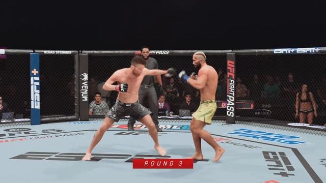 КОРИ СЭНДХАГЕН VS ДЕЙВЕСОН ФИГЕРЕДО UFC 5 CPU VS CPU смотреть онлайн