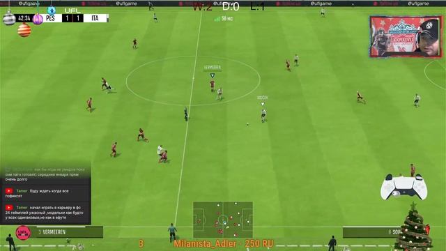 UFL/PS5Новый футбольный симулятор Live