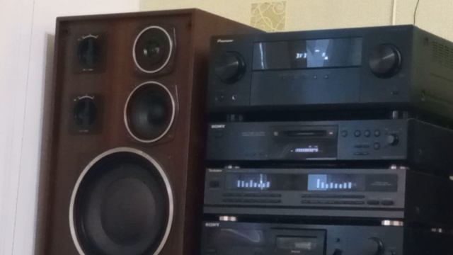 Pioneer vsx 323+ Technics ge 70 + Радиотехника s-90 смотреть онлайн