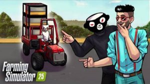 ДИЗОФ ПРЕУСПЕЛ В БИЗНЕСЕ, ПОЭТОМУ МЫ ПОДАРИЛИ ЕМУ КЛАССНУЮ ТАЧКУ! FARMING SIMULATOR 25