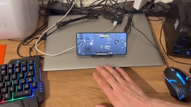 Настройка клавиатуры и мышки для игр с телефона Pubg mobile смотреть онлайн