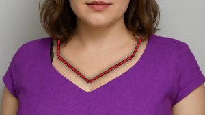 Швейный лайфхак: Нашла способ уменьшить глубокий вырез за 10 минут