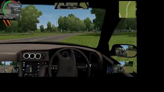 Наводим суету в City Car Driving на руле.