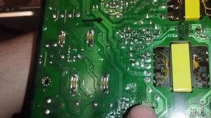 Led TV Samsung ue32es6307u , спроба ремонту, не вмикається