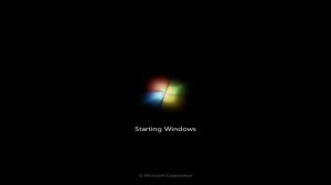 Заставка перед включением (Windows 7, 2007)