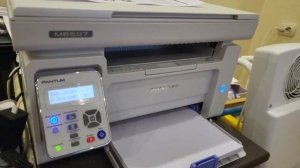 Pantum M6507 печать ок состояние тонера