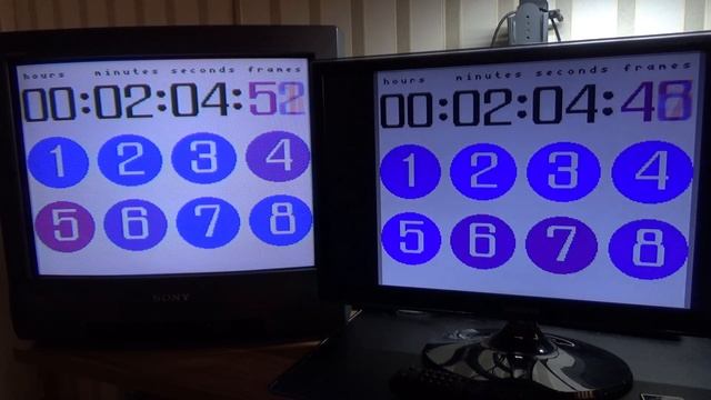 Тест задержки сигнала у Samsung LED LT23B550EX смотреть онлайн