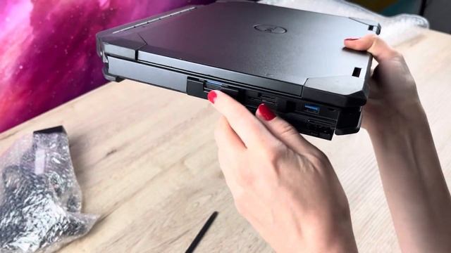Ноутбук Dell Rugged 5420 Сенсорный i5-8350U GPS, LTE, NVME, FHD IPS Unboxing смотреть онлайн