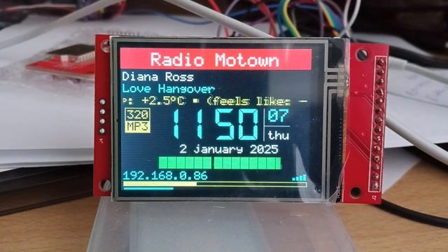 ёРадио (eRadio, yoRadio) - web-radio based on ESP32-AudioI I2S library смотреть онлайн