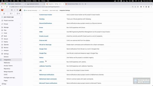 8.16 Webhooks. Trigger Pipeline Jobs Automatically