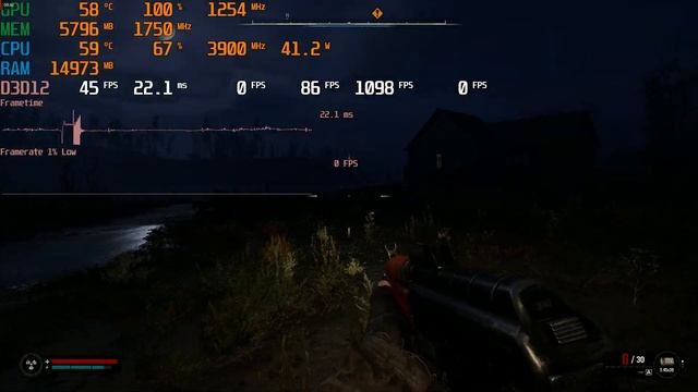 STALKER 2 тест RX570 8GB