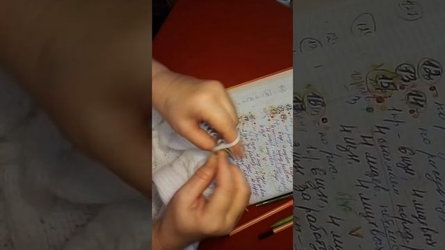 Как я вяжу спинку для пуловера часть 7 вяжем с 17 го по 20 ряды смотреть онлайн