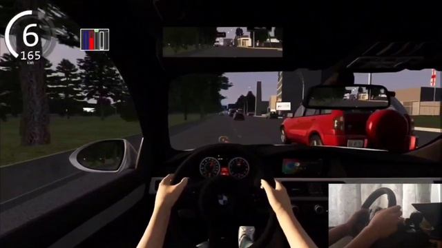 Видео работы руля Logitech Driving Force GT в автосимуляторе ASSETTO смотреть онлайн