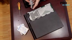 Как поменять жесткий диск в PS4 HDD или SSD PRO Hi Tech