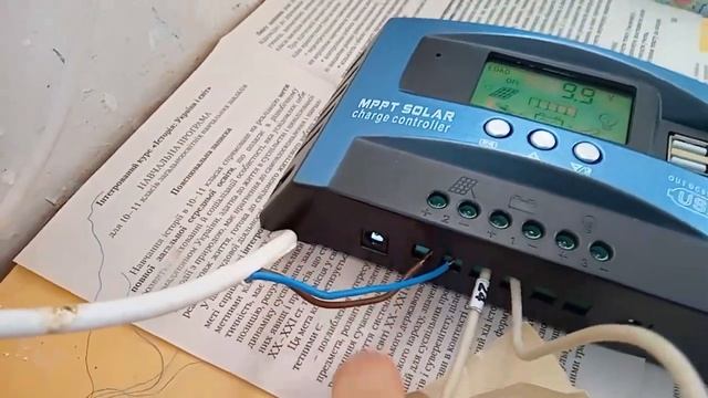 Сонячний контролер MPPT-B100A для сонячной панелі