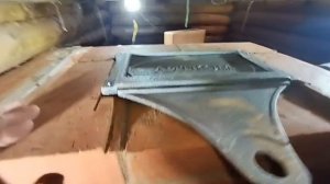 печь, установка задвижки в трубу пятерик.mp4