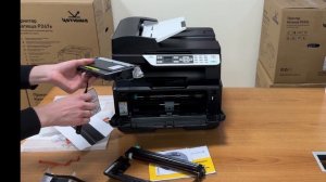 Распаковка и первый запуск МФУ Катюша M133 #мфу #принтер