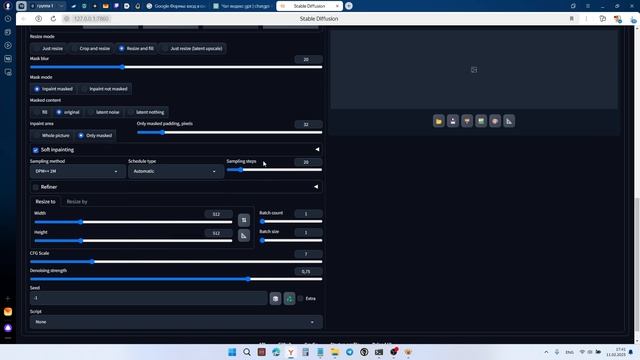 Замена лица в Stable Diffusion LoRA смотреть онлайн