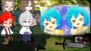 Реакция аниме: "Приключения в другом мире:воспитывай д