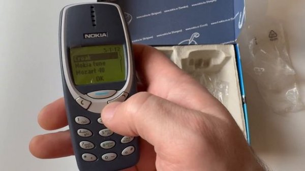 Nokia 3310. Распаковка.