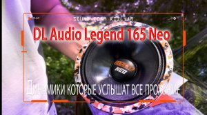 Динамики которые услышат все прохожие. DL Audio Legend 165 Neo