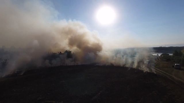 НБЛ Бийск Сильный полевой пожар за Малоенисейским пот смотреть онлайн