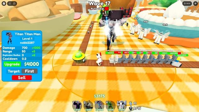 🦃Новый Титан титан Man!|Индейка ивент!|Roblox:Toilet Tower Defense!? смотреть онлайн