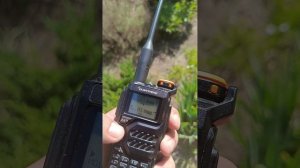 Связь через сатком на штатную антенну Quansheng uv-K5.