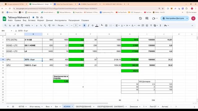 СОБРАЛ МАЙНИНГ ФЕРМУ ЗА 50 КА -- ОКУПАЕМОСТЬ НИКОГДА ? Д? смотреть онлайн