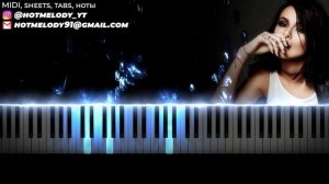 Серебро - Мало тебя - кавер на пианино - караоке русские