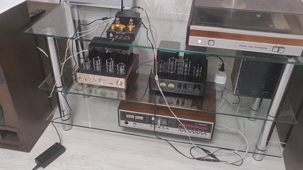 Усилитель Douk audio x1, видео работы