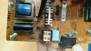 Монитор LG Flatron W1942s не включается. Ремонт БП