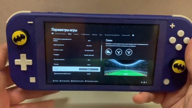 Обзор FC 24 на Nintendo Switch Lite