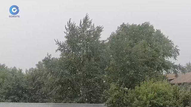 Ледяной дождь со снегом в Новосибирской области смотреть онлайн