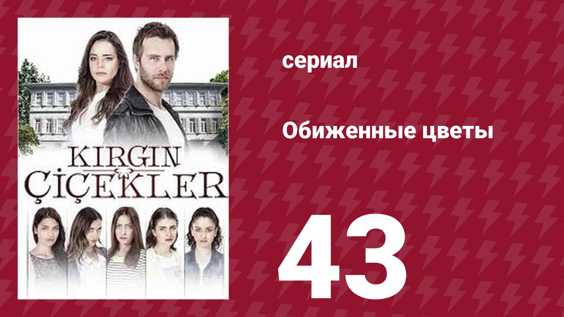 Обиженные цветы 1 сезон 43 серия (сериал, 2016)