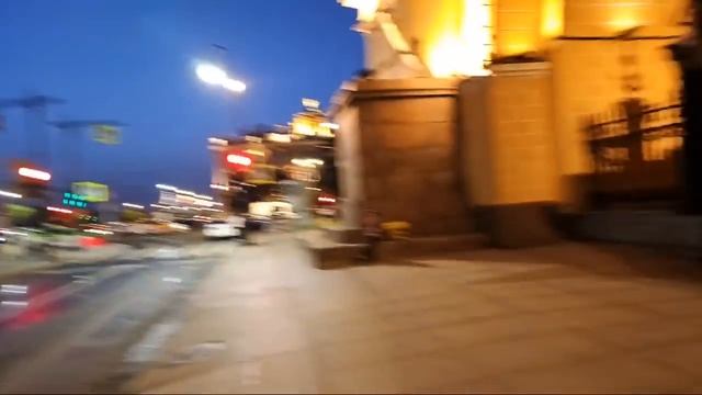 Белые ночи в Санкт-Петербурге. Разводные мосты. Прямой